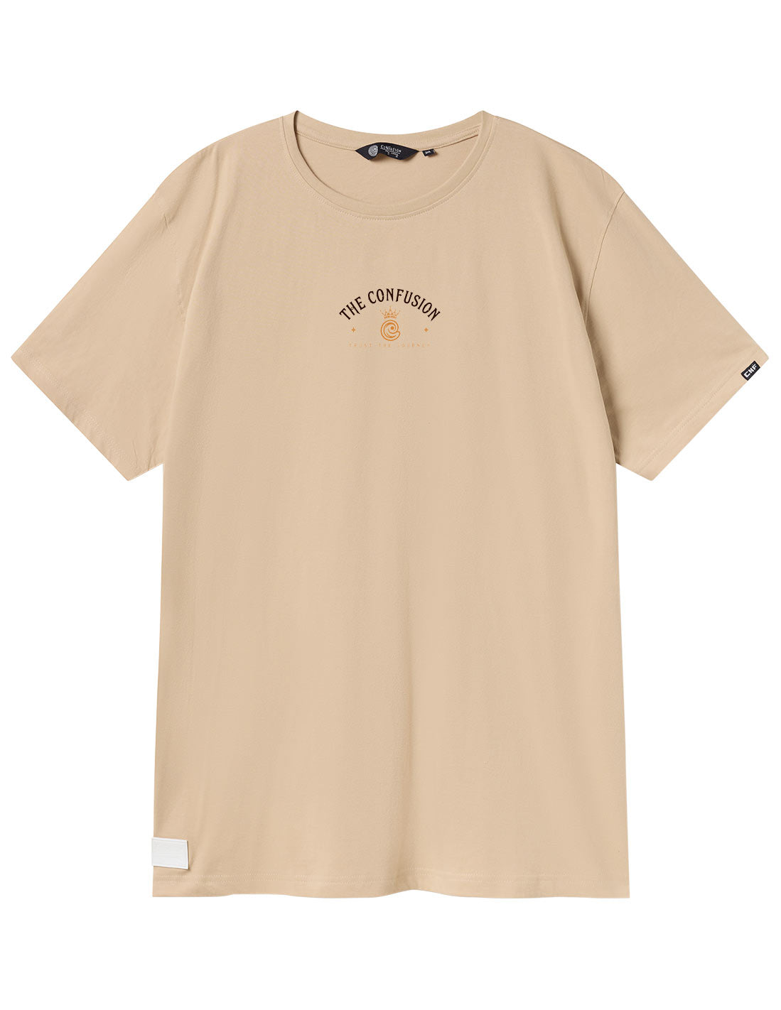 TRUST THE JOURNEY CREAM TSHIRT
