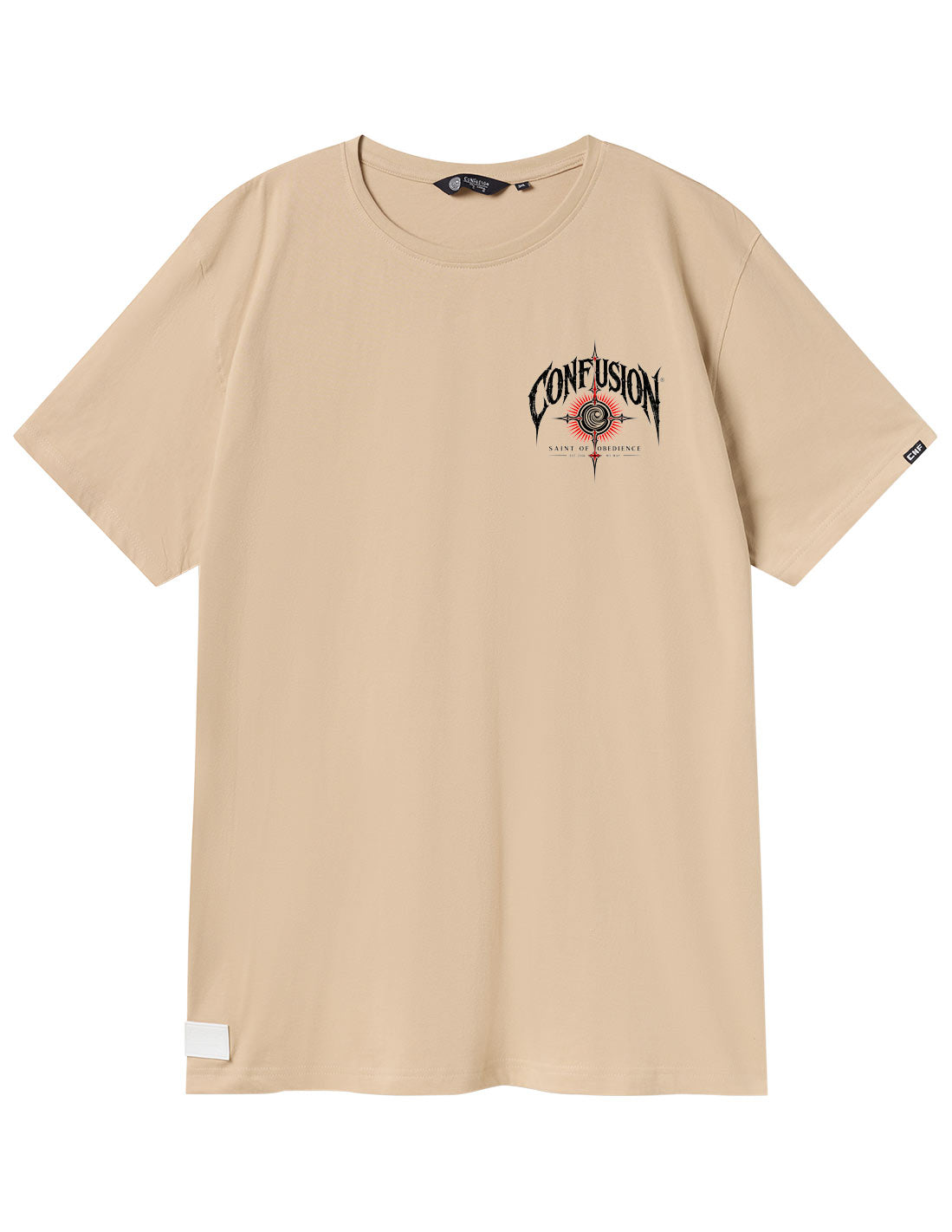 SAINT OF OBEDIENCE CREAM TSHIRT