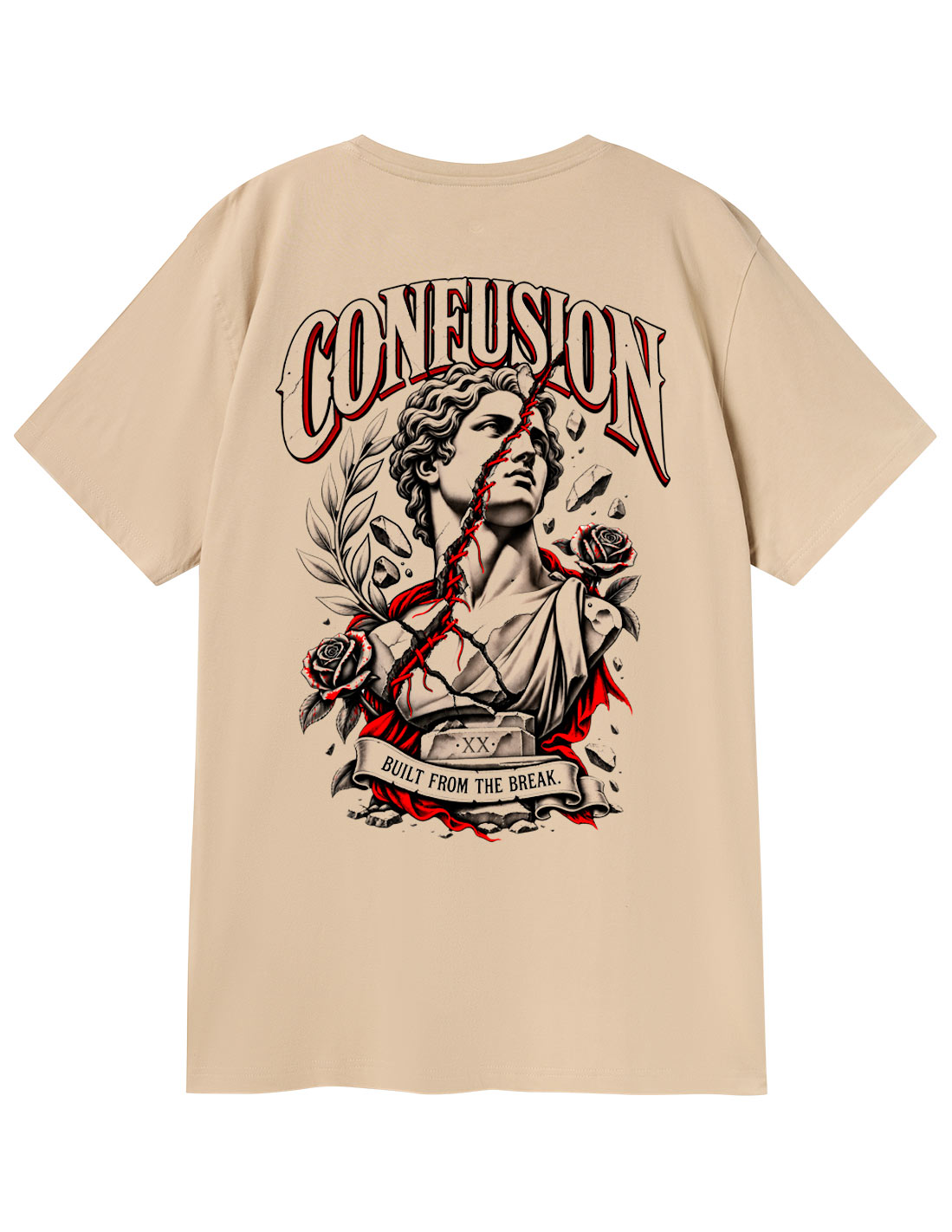 BUILD FROM THE BREAK CREAM TSHIRT