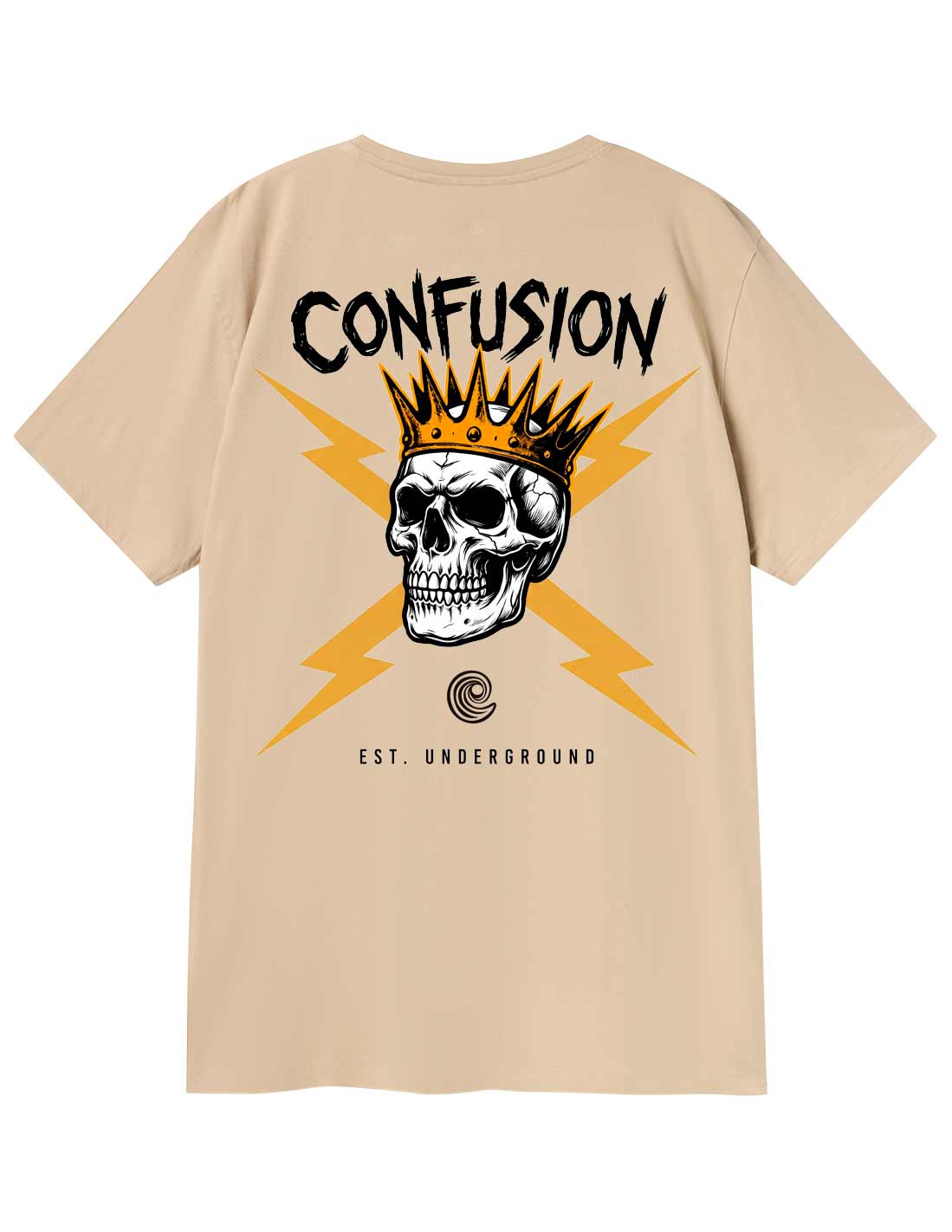 EST UNDERGROUND CREAM TSHIRT