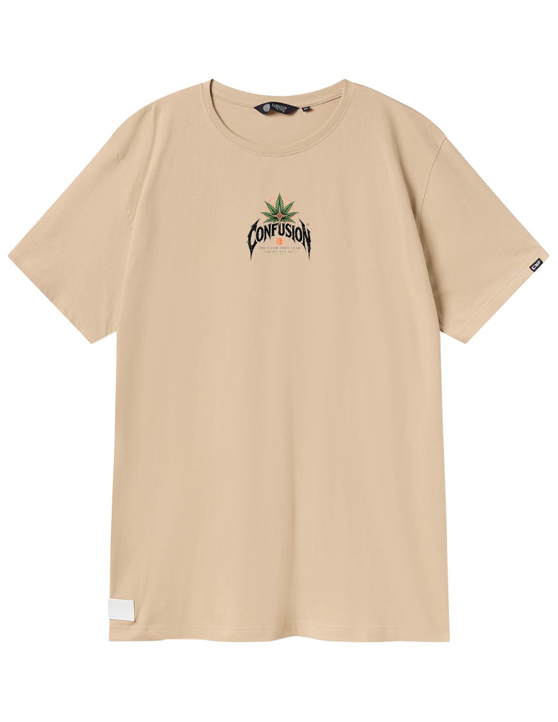 THE CALM CREAM TSHIRT