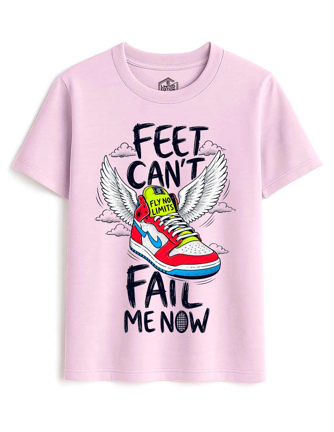 FLY NO LIMITS DAWN PINK TSHIRT