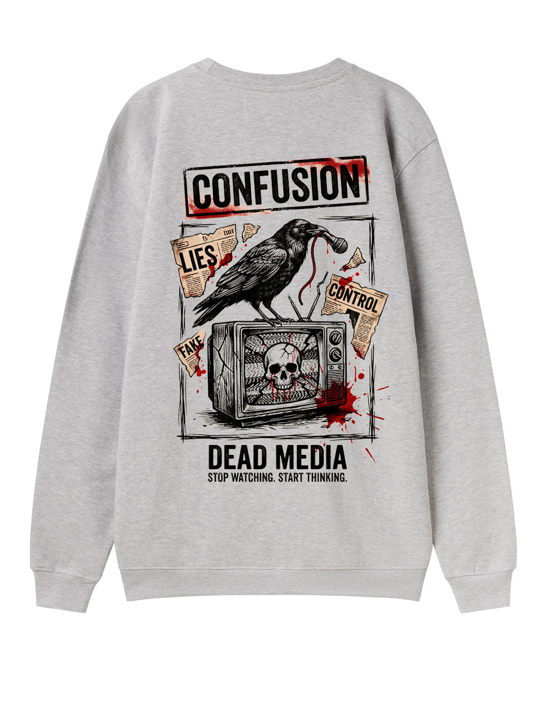 DEAD MEDIA SG CREWNECK