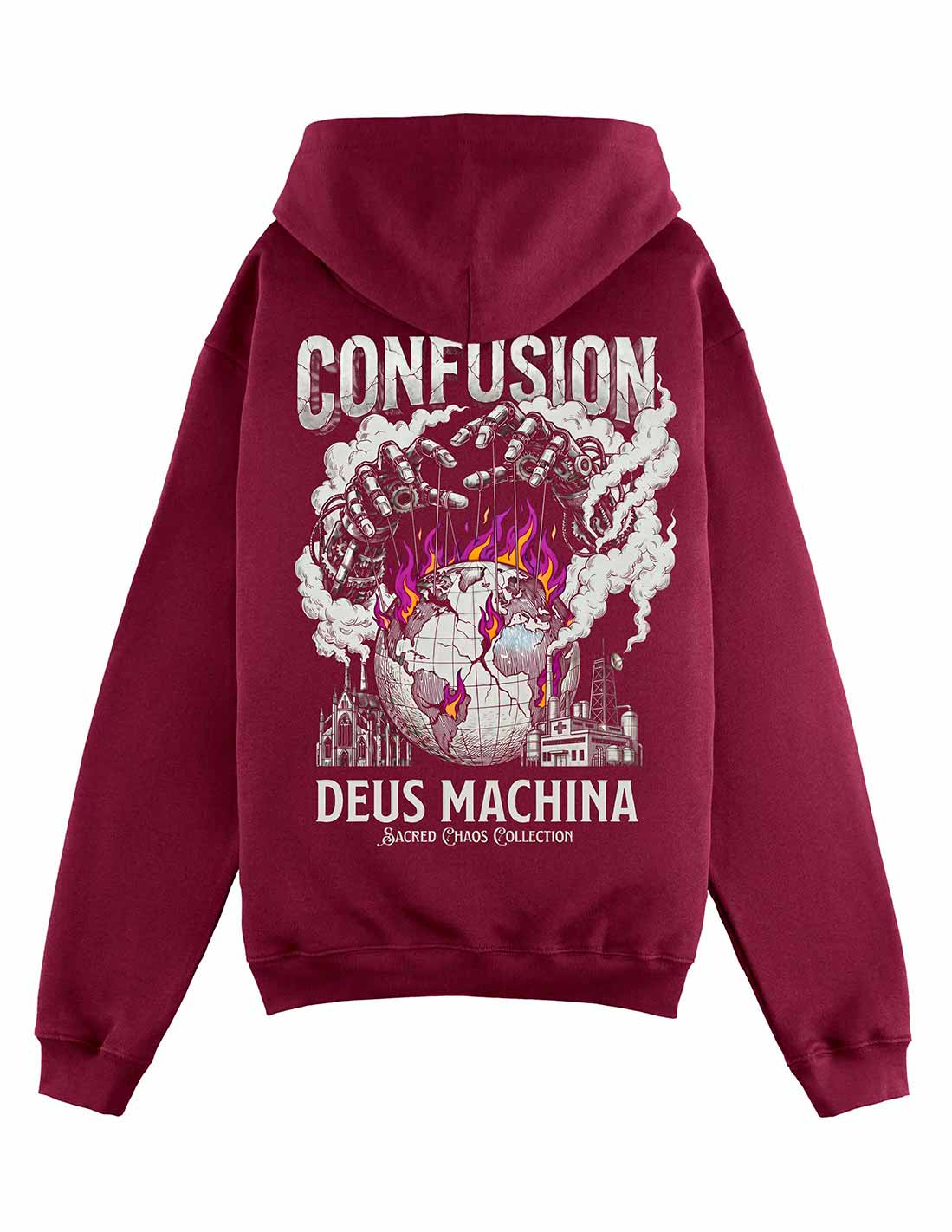 DEUS MACHINA BORDEU HOODIE OVERSIZE