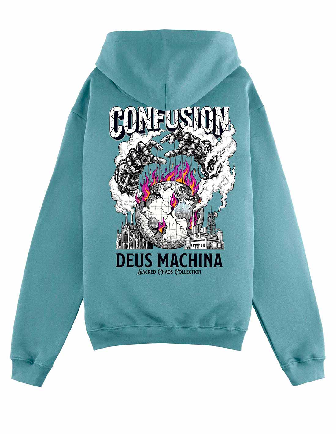 DEUS MACHINA CITADEL HOODIE OVERSIZE