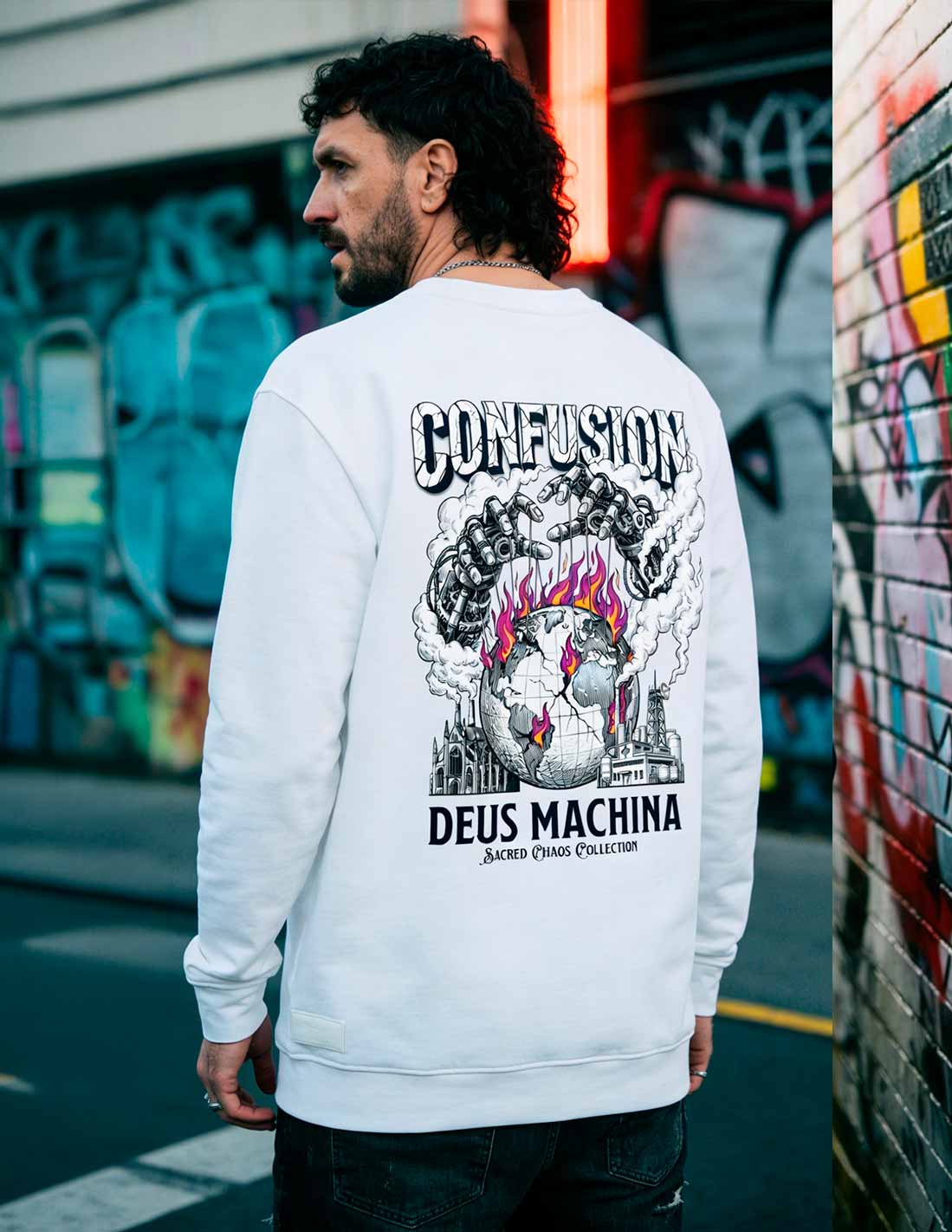 DEUS MACHINA WHITE CREW