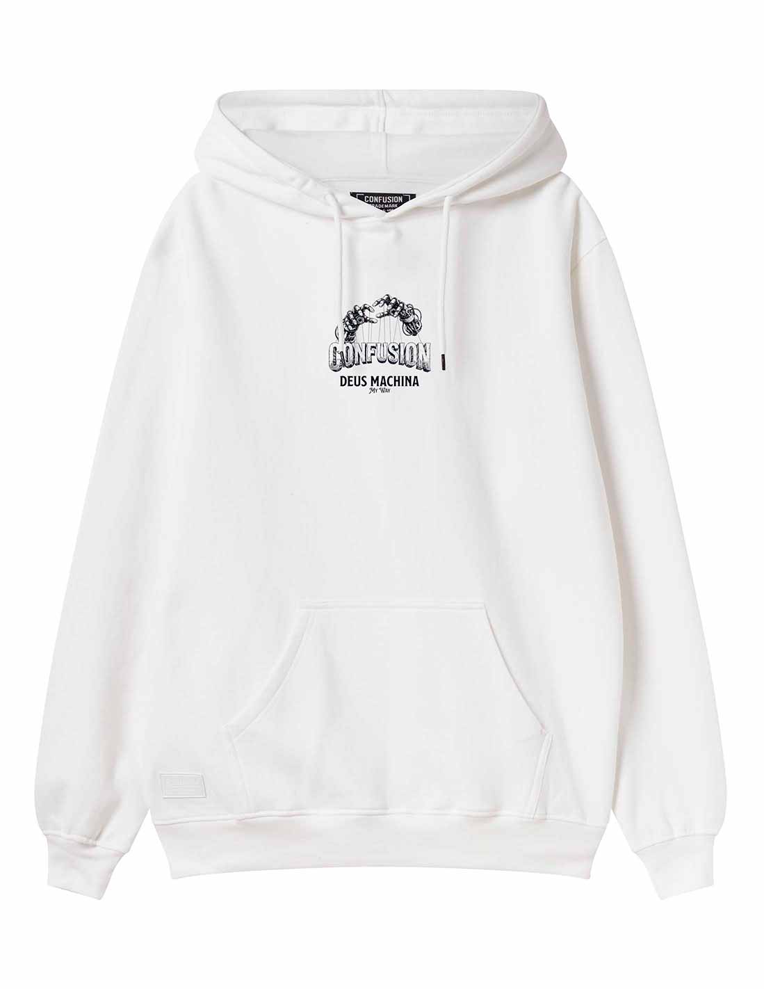DEUS MACHINA WHITE HOODIE