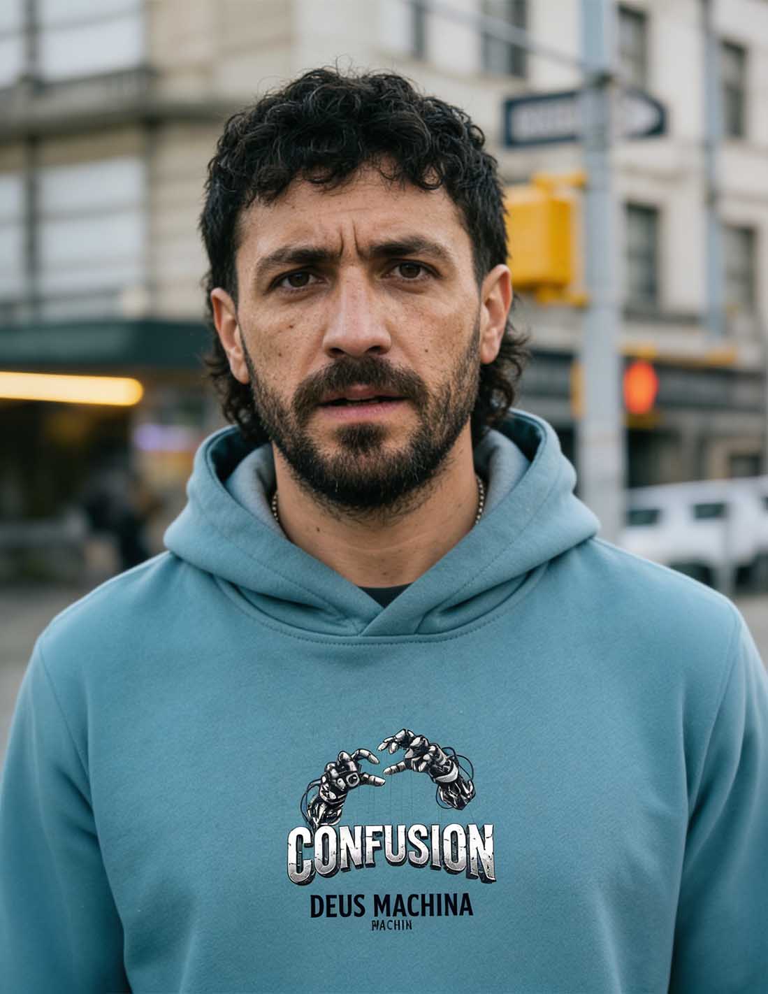 DEUS MACHINA CITADEL HOODIE OVERSIZE