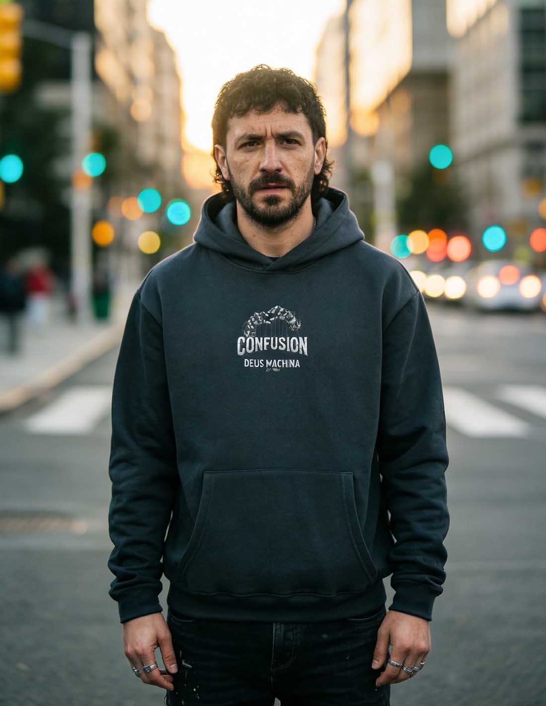 DEUS MACHINA EVONY HOODIE OVERSIZE