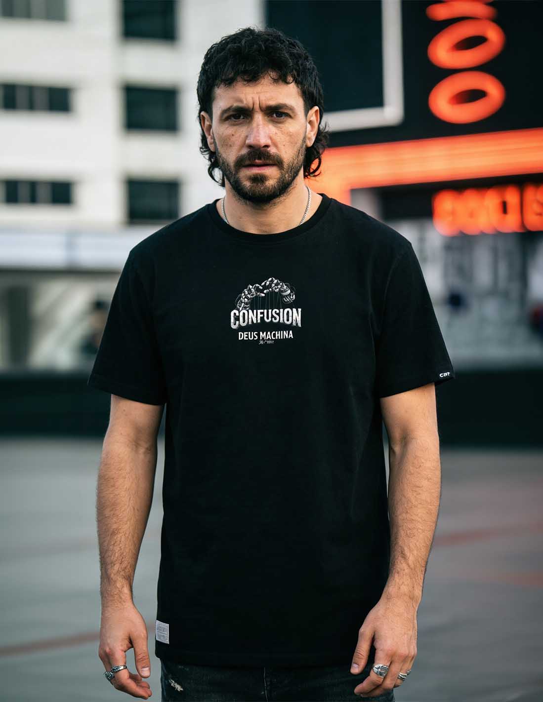 DEUS MACHINA BLACK TEE