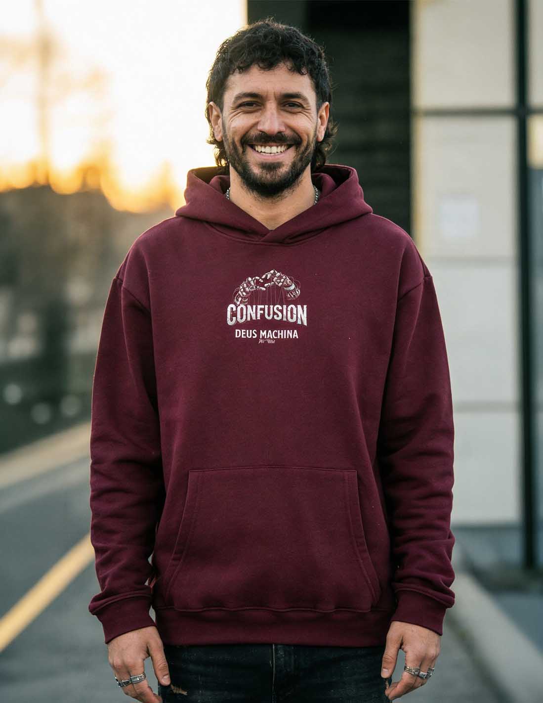 DEUS MACHINA BORDEU HOODIE OVERSIZE