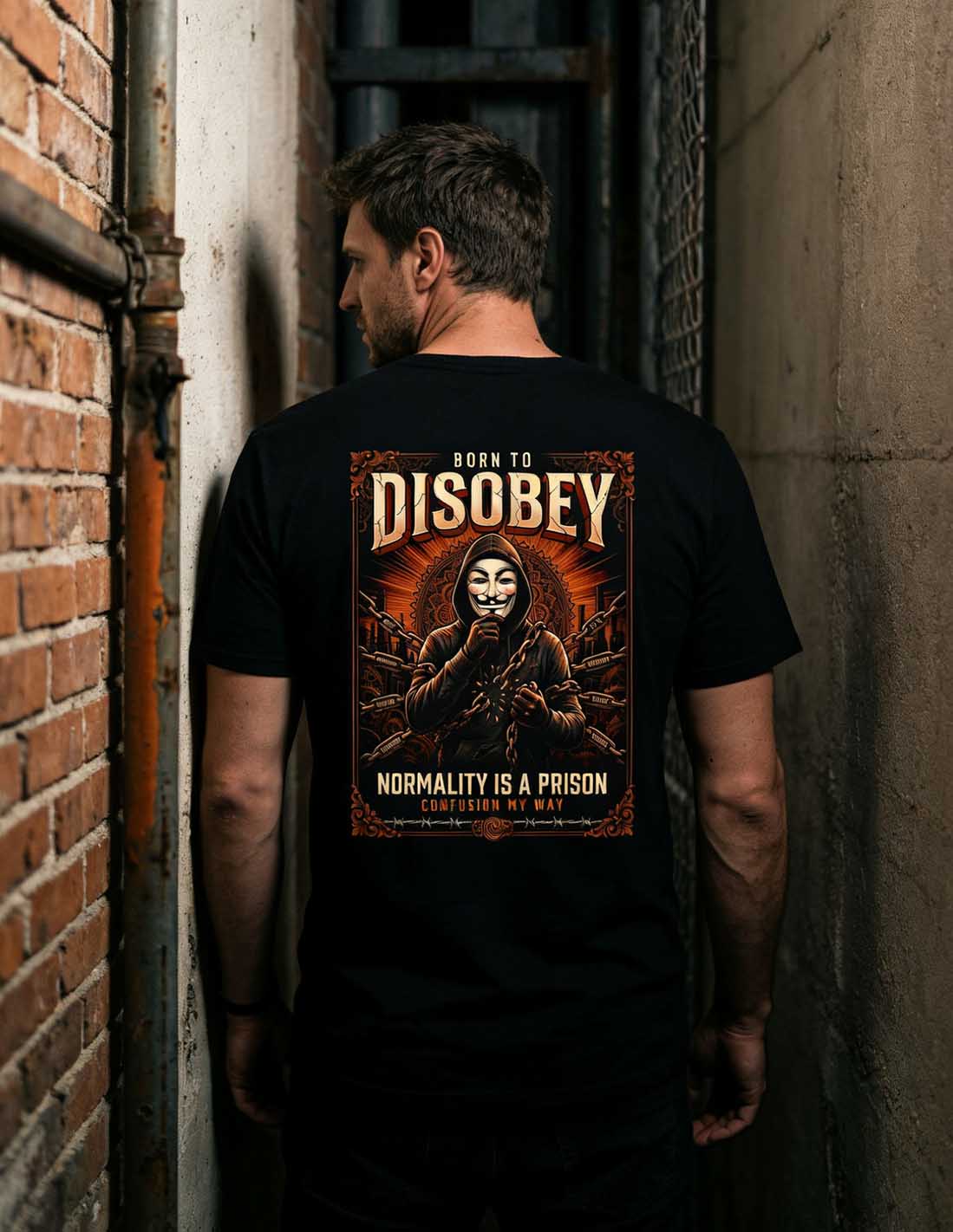 DISOBEY BLACK TEE