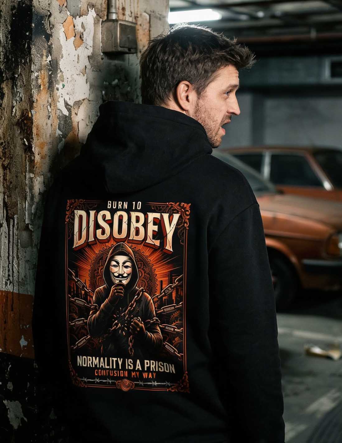 DISOBEY BLACK COFFEE HOODIE