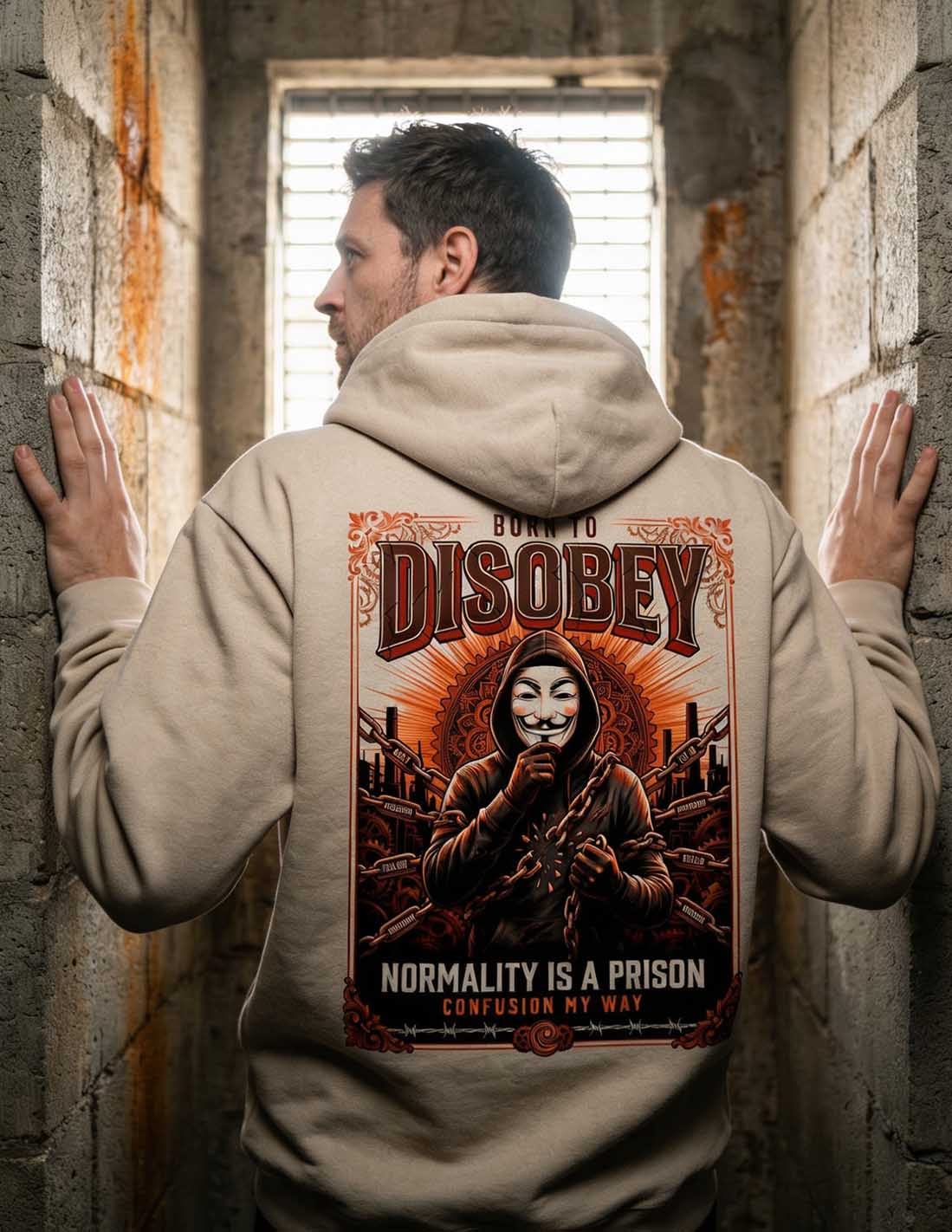 DISOBEY STRING HOODIE