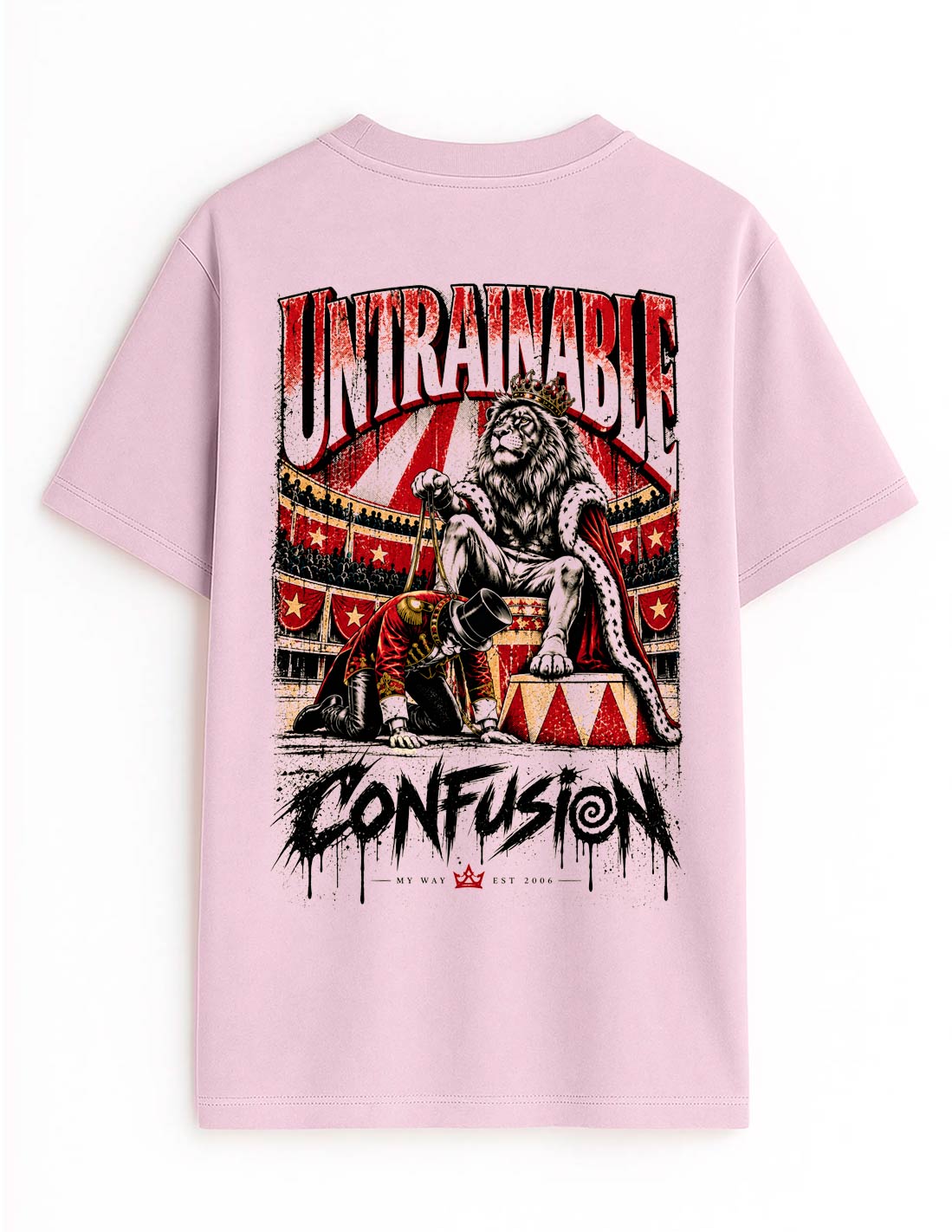 UNTRAINABLE DAWN PINK OVERSIZE LAVADA A LA PIEDRA