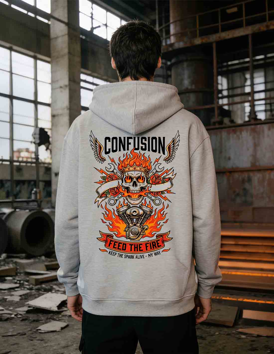 FEED THE FIRE SG HOODIE