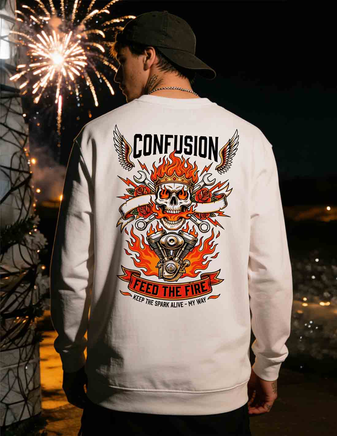 FEED THE FIRE WHITE CREW