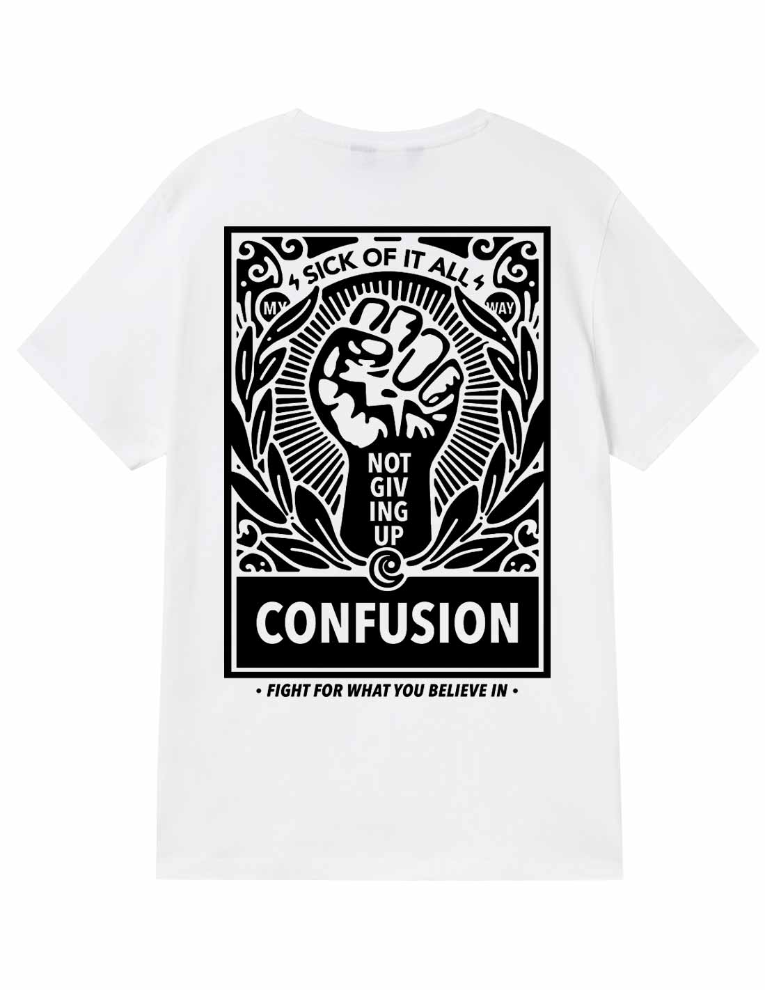 FIST WHITE TSHIRT
