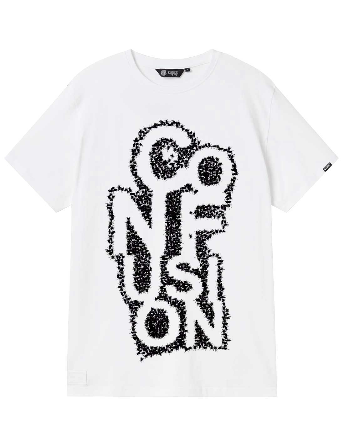 FLIES WHITE TSHIRT LIMITED EDITION