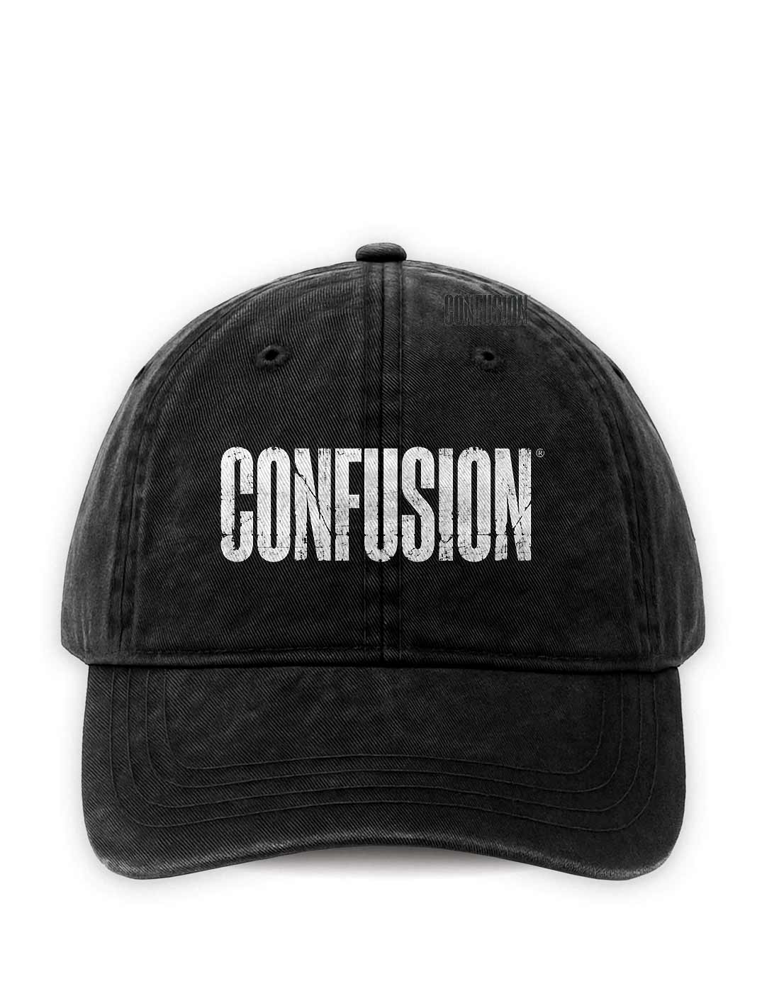BORN IN THE DARK BLACK CAP STRAPBACK LAVADO A LA PIEDRA