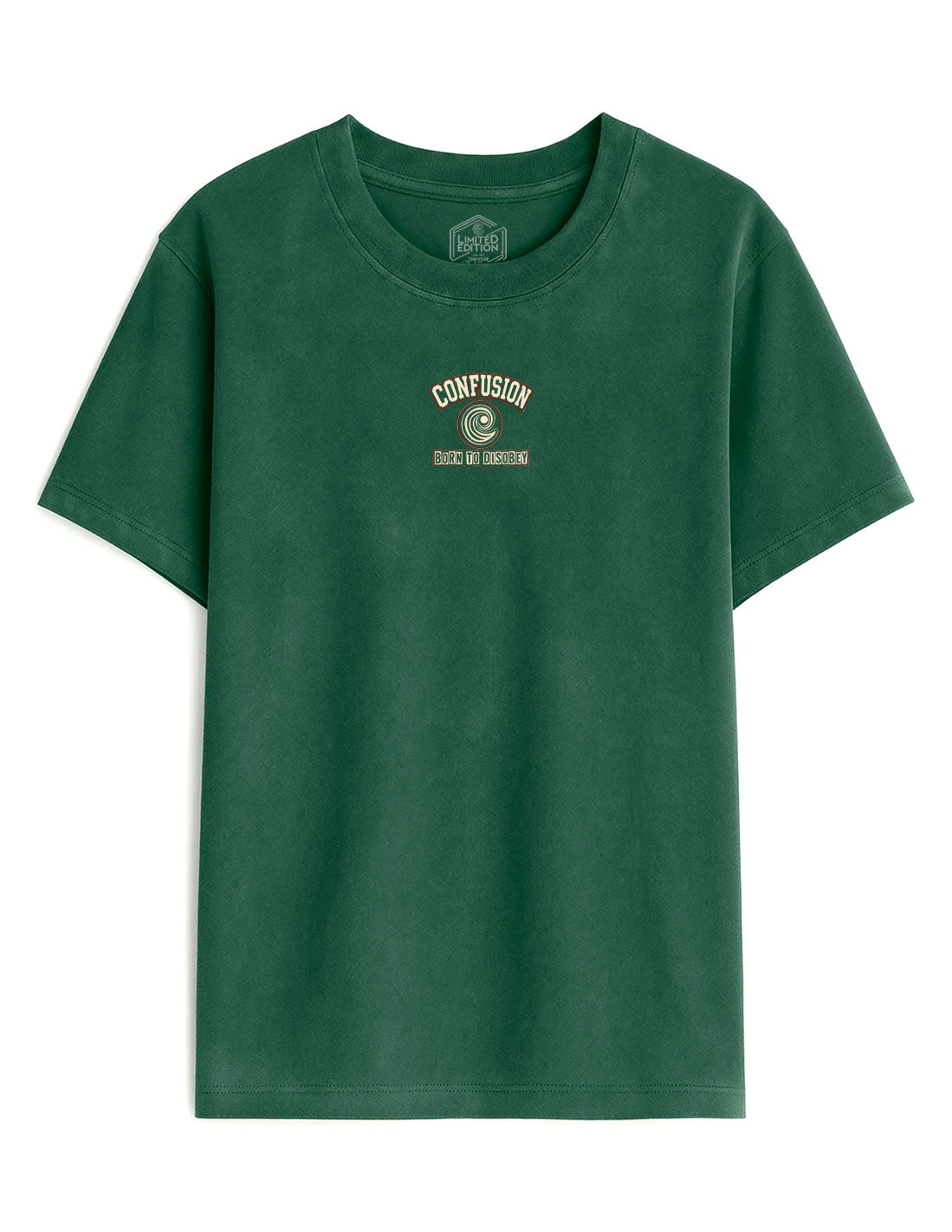BORN TO DISOBEY GARDEN TOPIAR TEE OVERSIZE LAVADO A LA PIEDRA