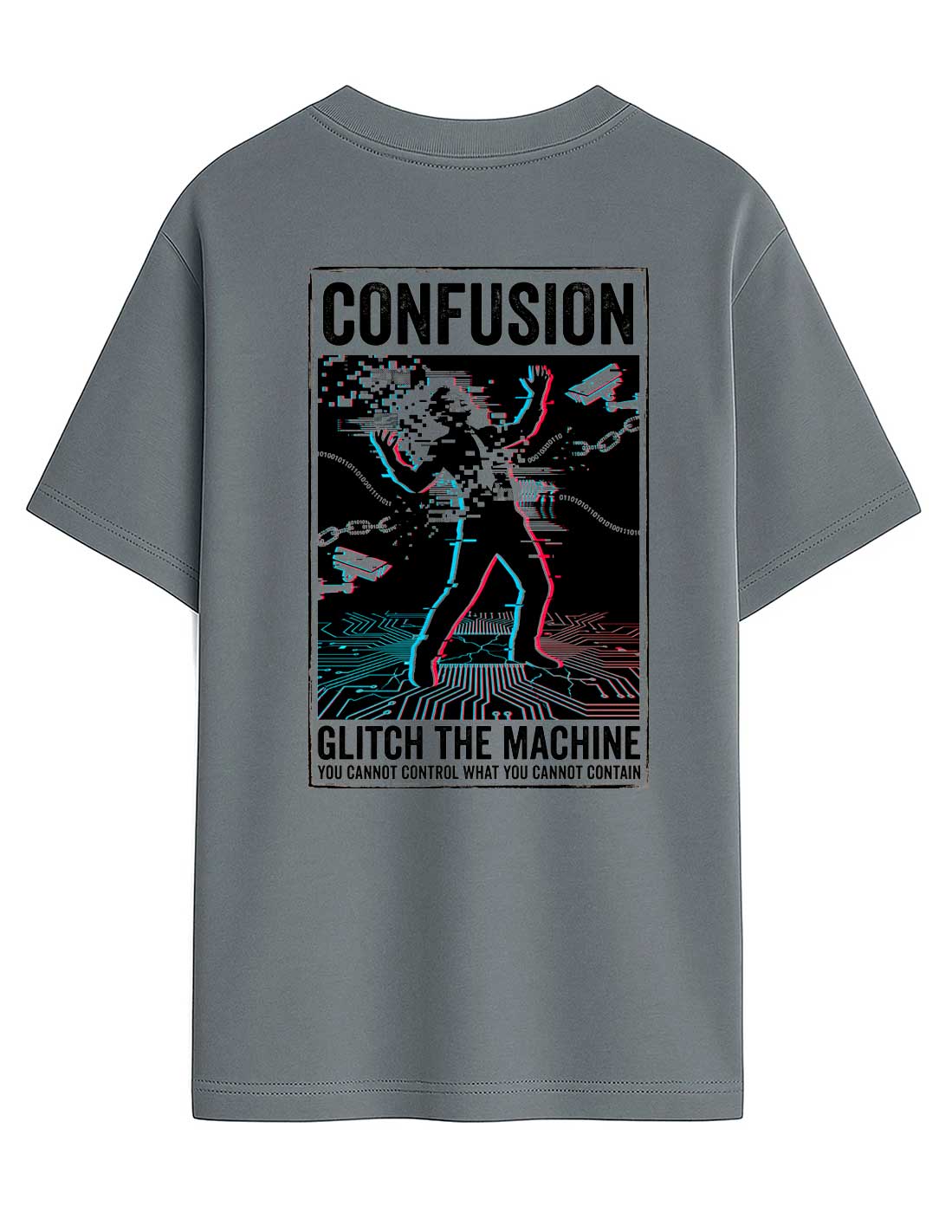 GLITCH THE MACHINE TEE PREVENTA