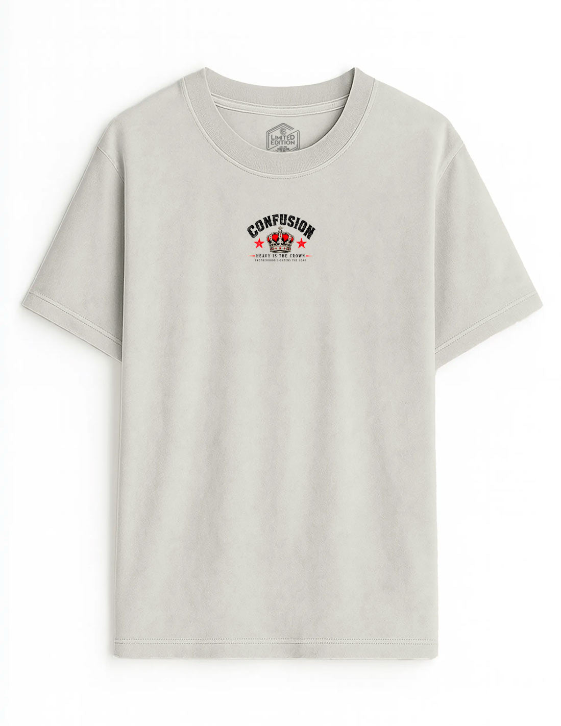 HEAVY GREY VIOLET TEE OVERSIZE LAVADO A LA PIEDRA