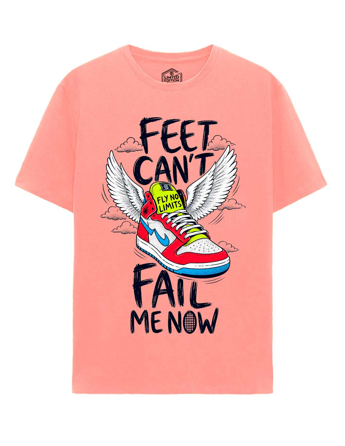 FLY NO LIMITS HELL PINK TSHIRT