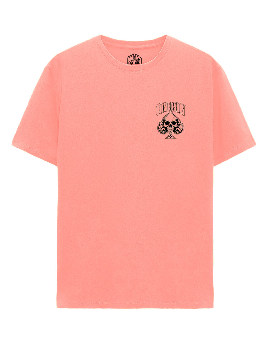 NO LUCK  HELLPINK TEE