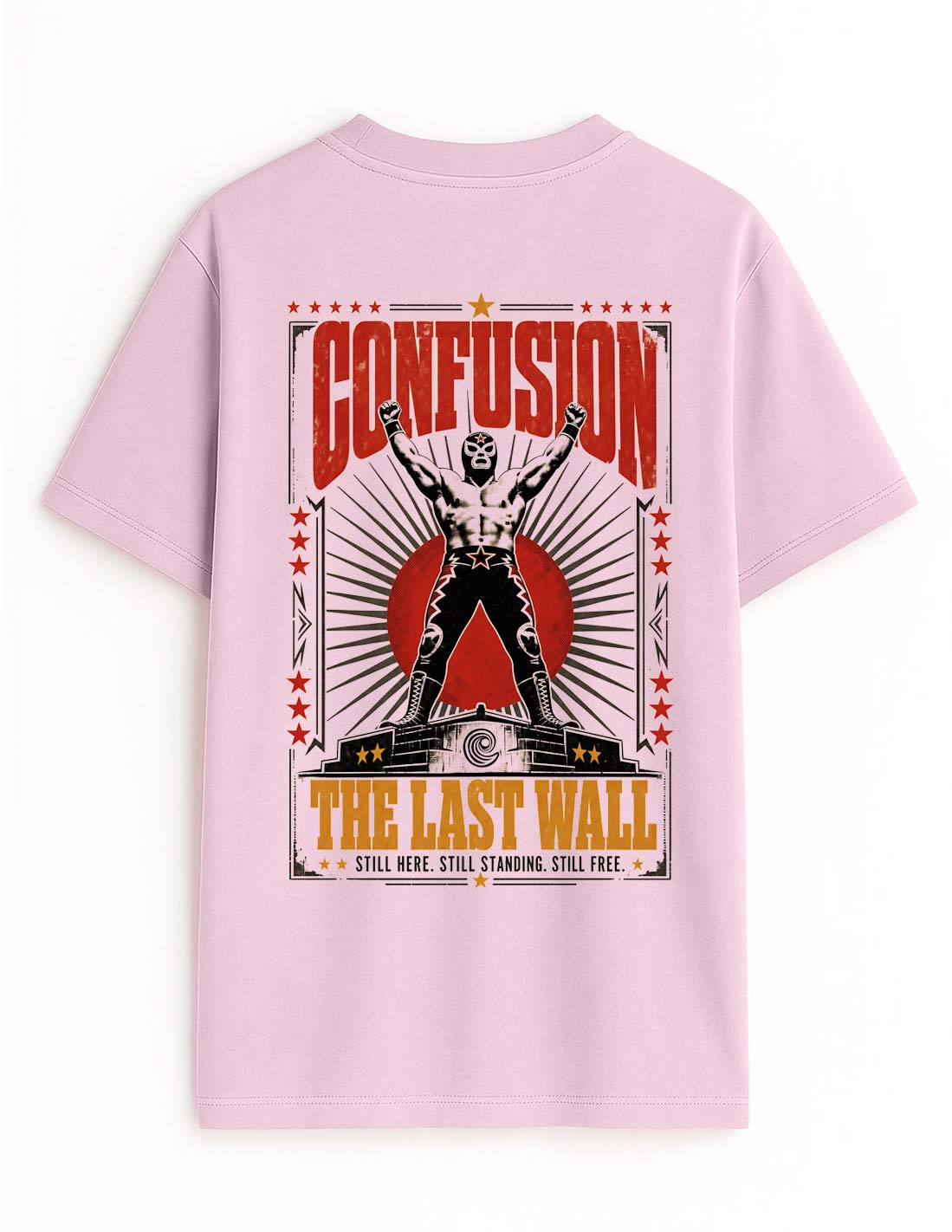THE LAST WALL PINK TEE