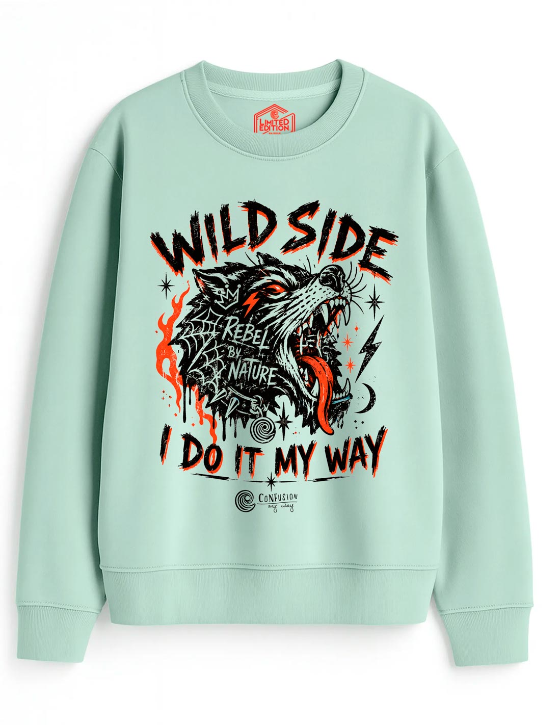 MALA INFLUENCIA ICEBERG CREWNECK