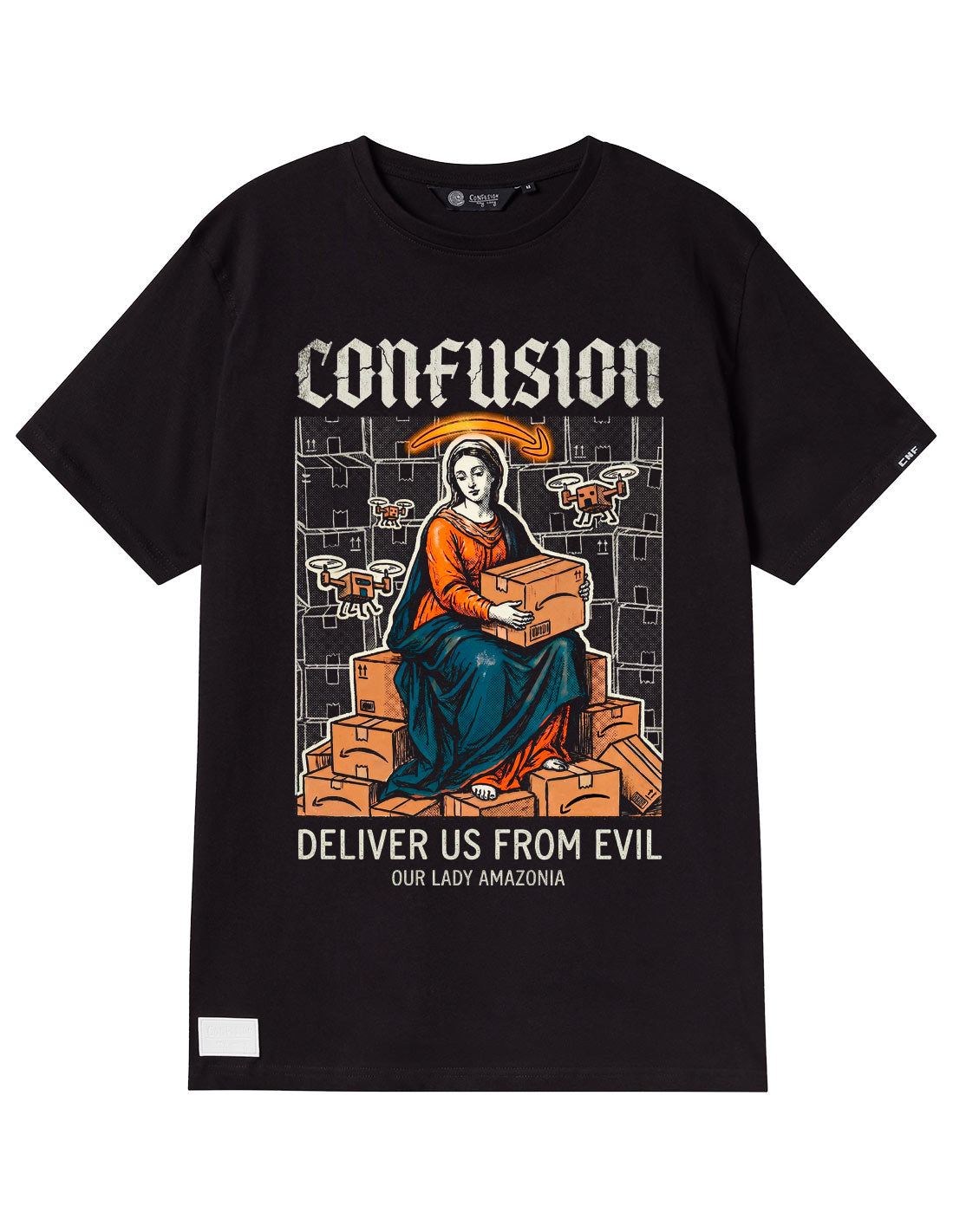 LADY AMAZONIA BLACK TEE
