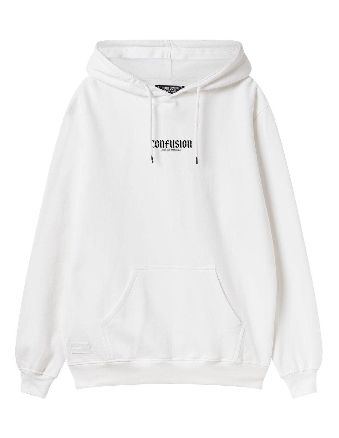 LADY AMAZONIA WHITE HOODIE