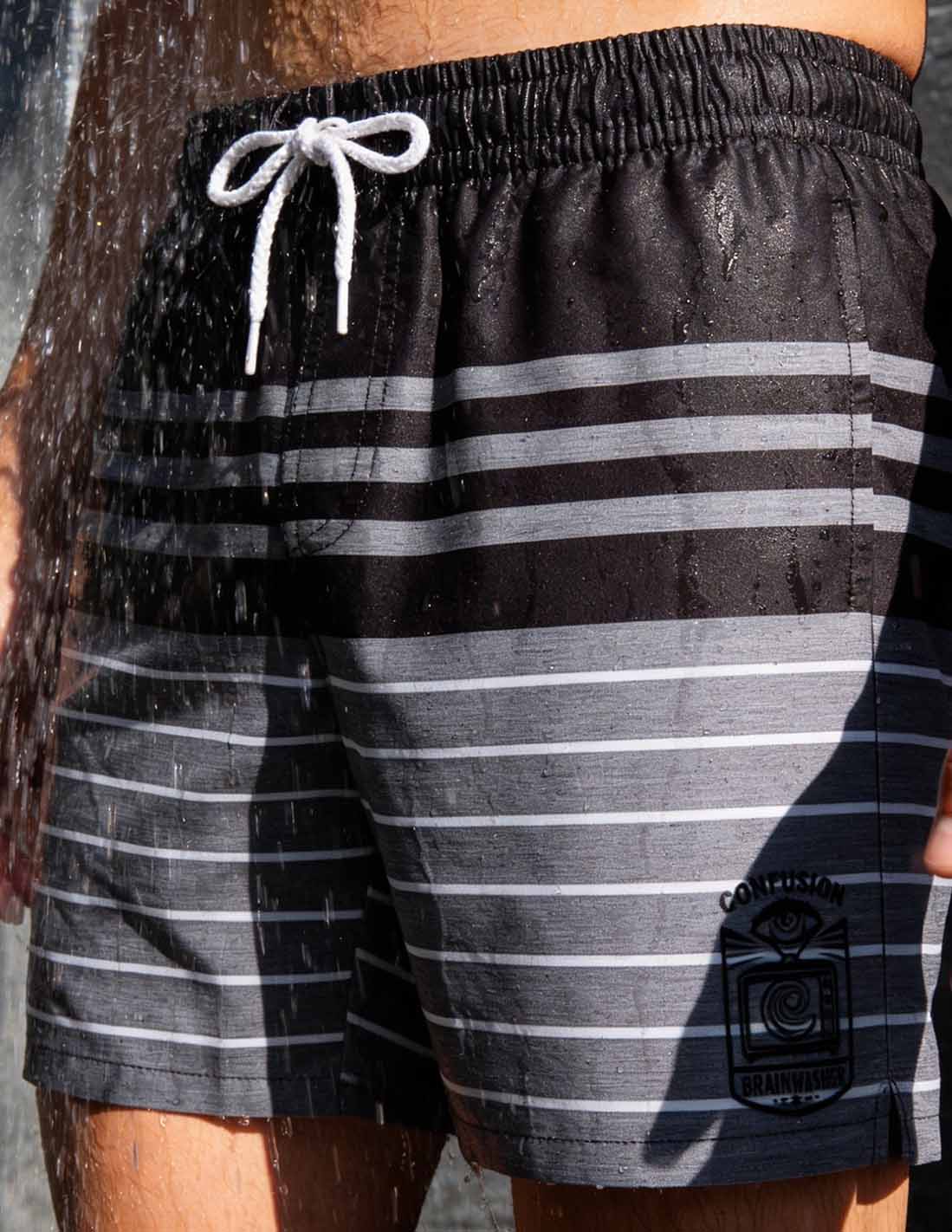 LINED SWIMSUITE BRAIN WASHER EDITION