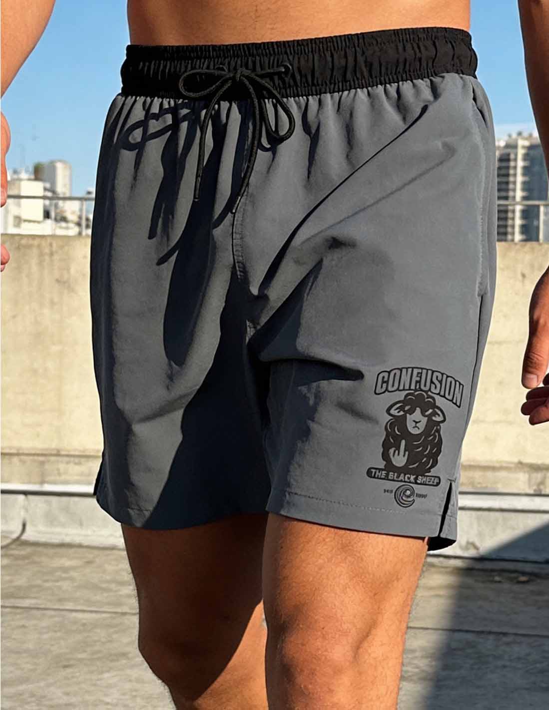 THE BLACK SHEEP GREY SWIMSUIT LIMITED EDITION