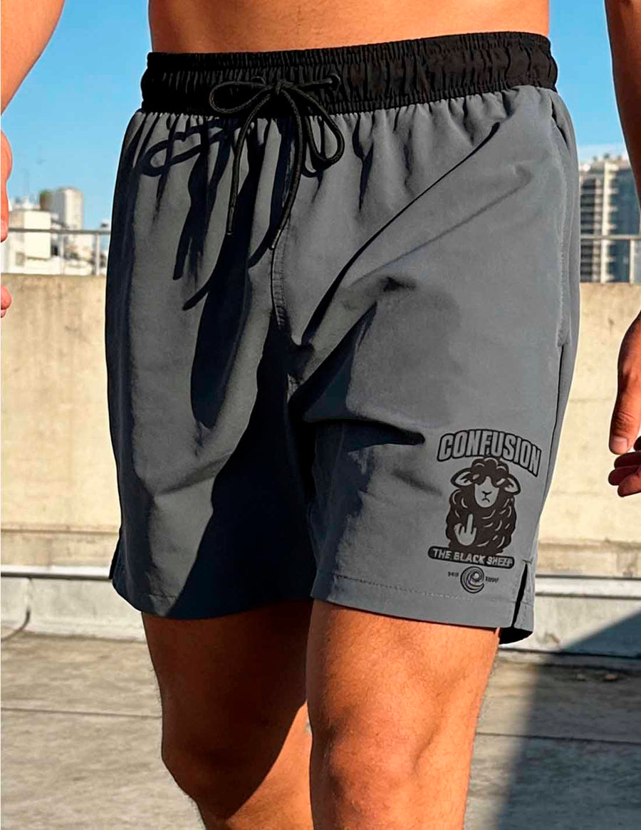 THE BLACK SHEEP GREY SWIMSUIT LIMITED EDITION
