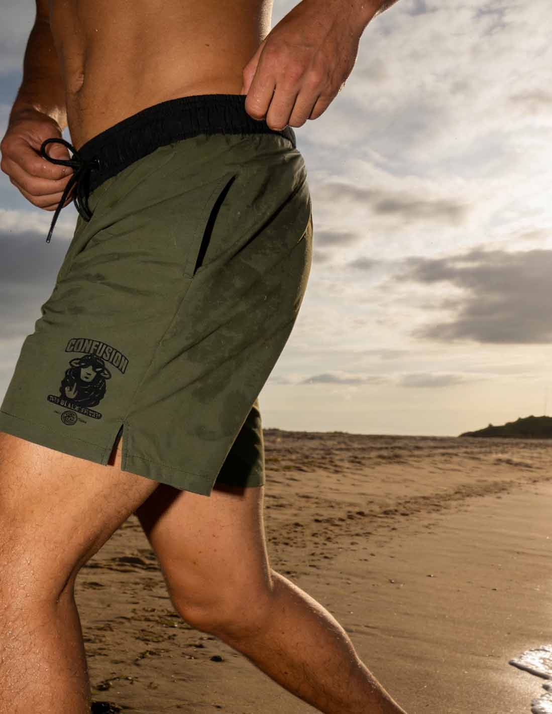 THE BLACK SHEEP GREEN SWIMSUIT LIMITED EDITION