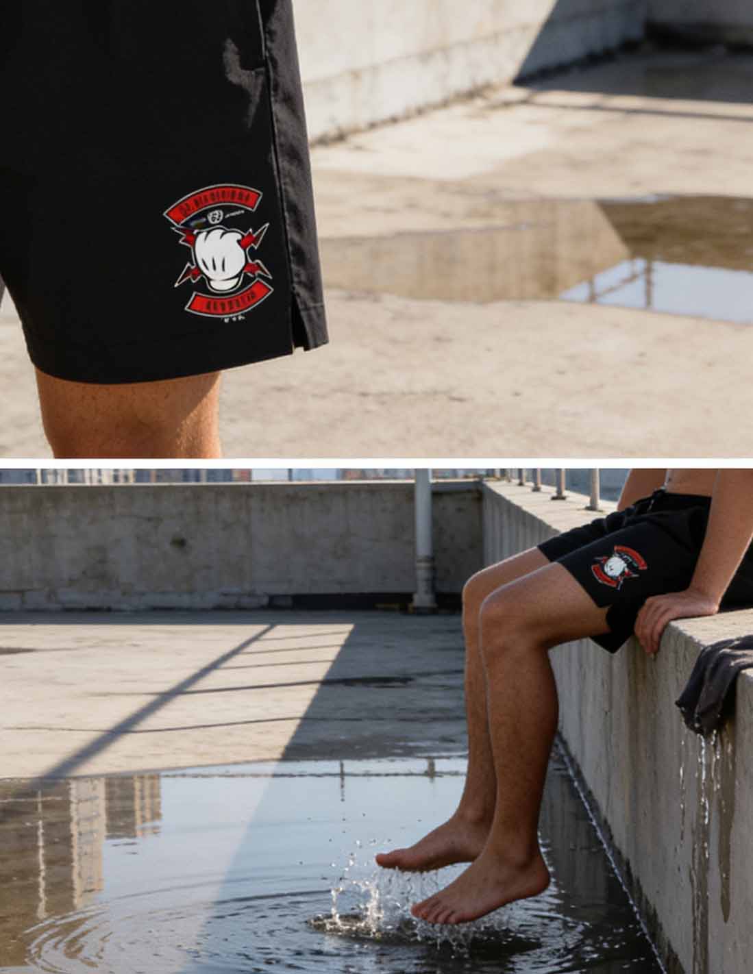 BLACK V2 SWIMSUITE NO SURRENDER LIMITED EDITON