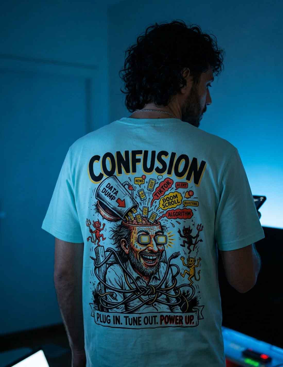 POWER UP TURKISH TEE