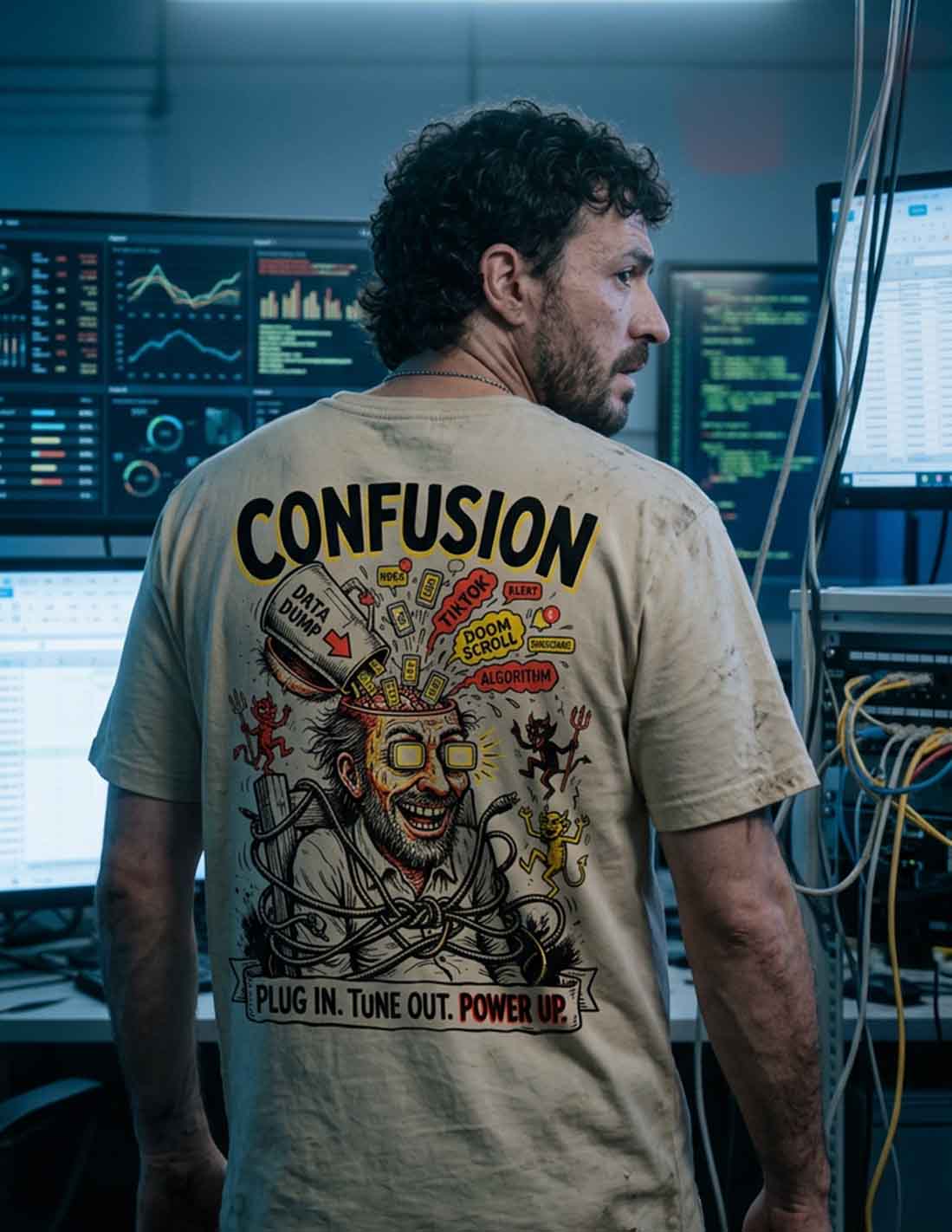 POWER UP SG TEE