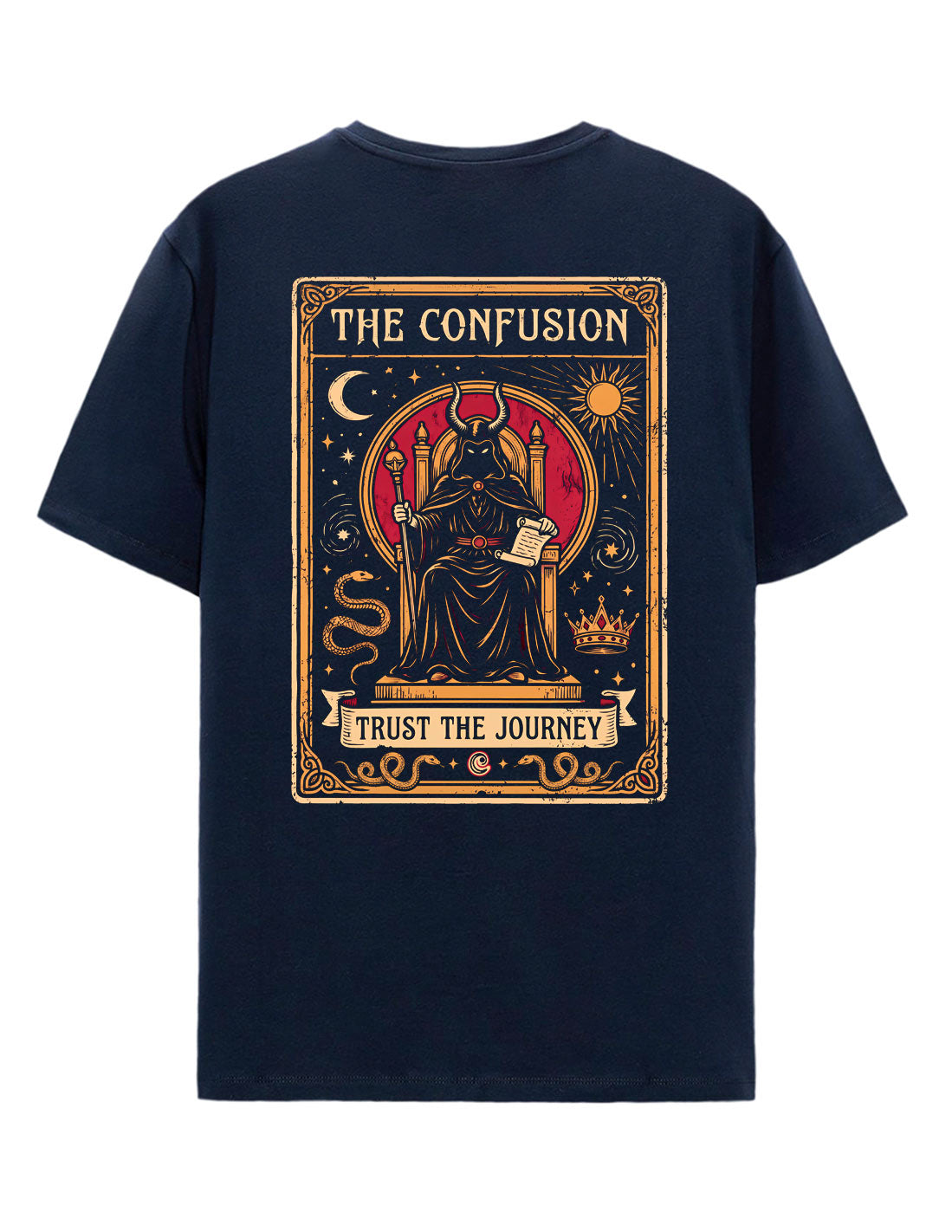 TRUST THE JOURNEY MARITIME BLUE TSHIRT