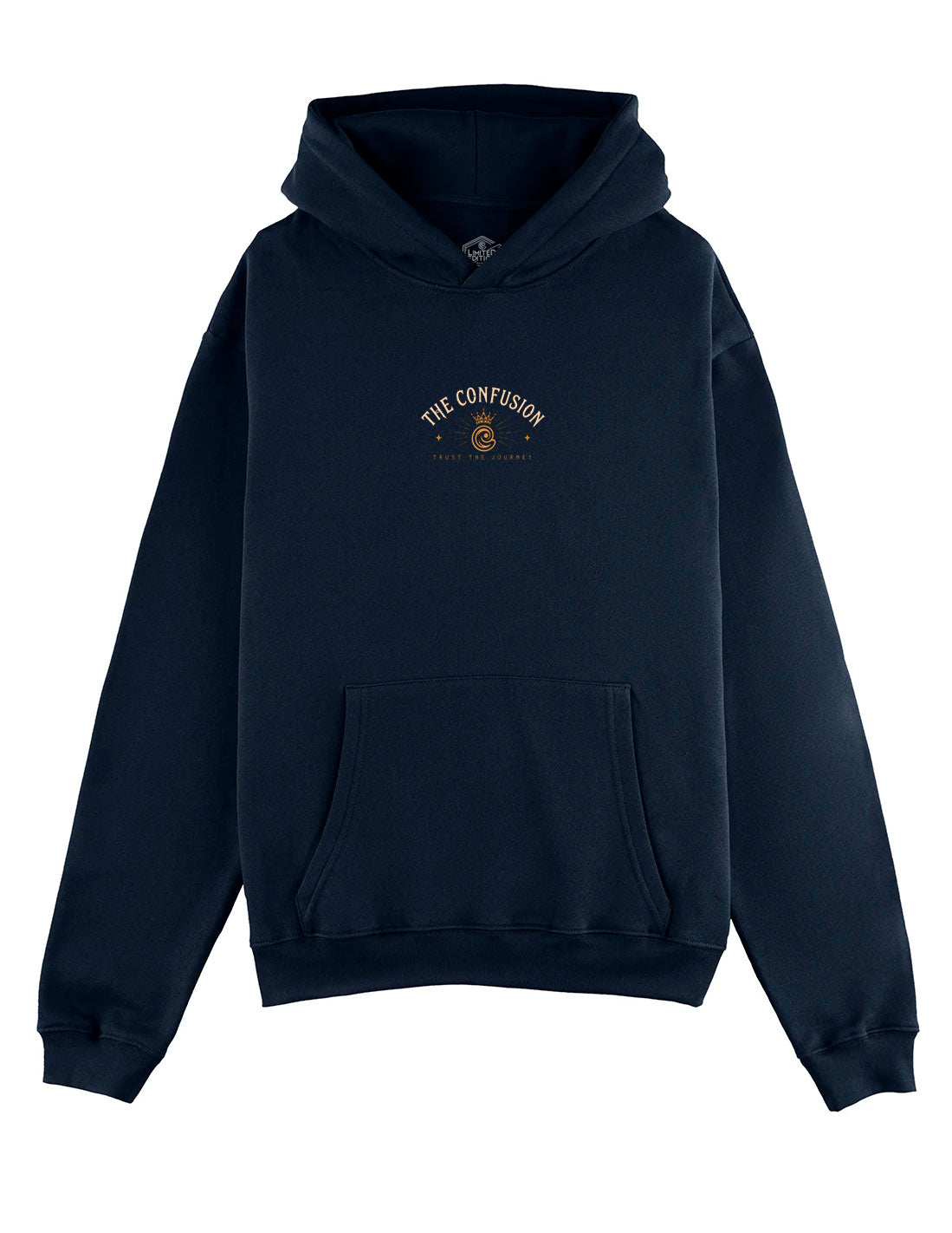TRUST THE JOURNEY MARITIME BLUE HOODIE