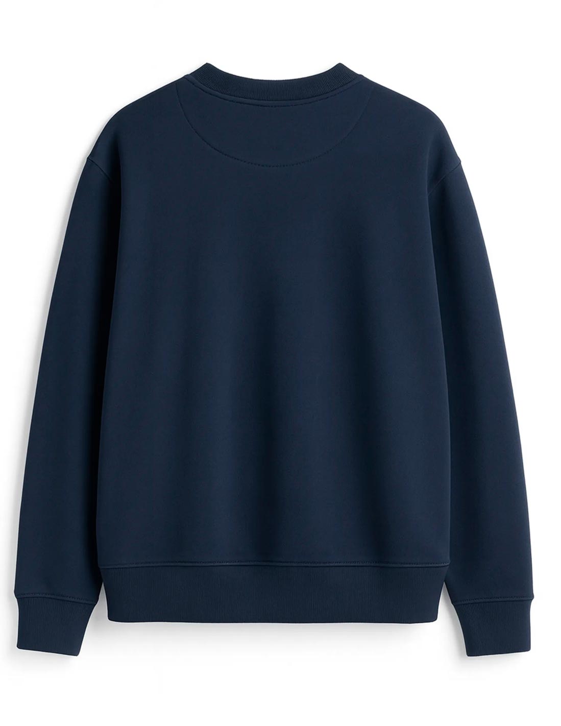 BURN THE SYSTEM MARITIME BLUE CREWNECK