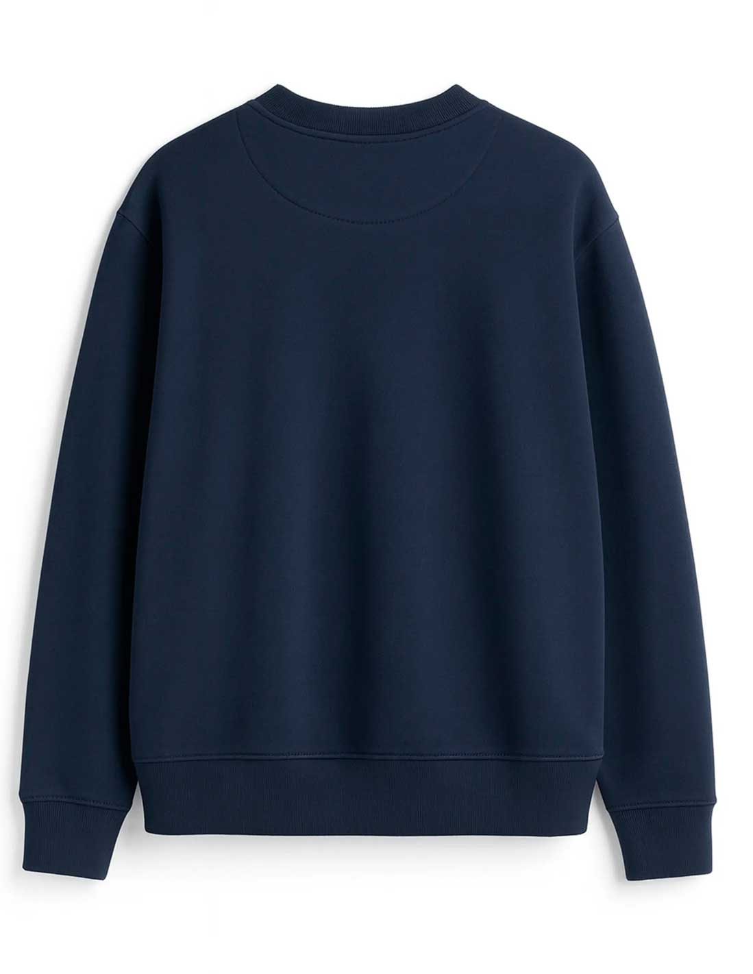 BREAK THE PROGRAM MARITIME BLUE CREWNECK OVERSIZE