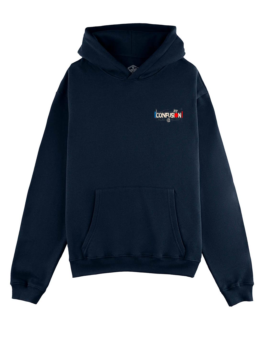 NO QUIERO MARTIME BLUE HOODIE OVERSIZE