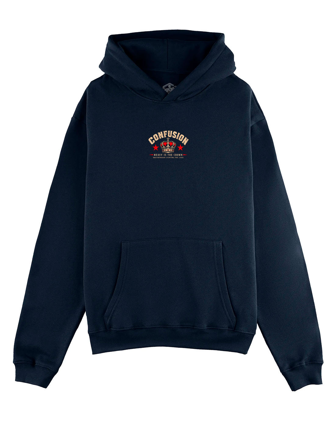 HEAVY MARITIME BLUE HOODIE