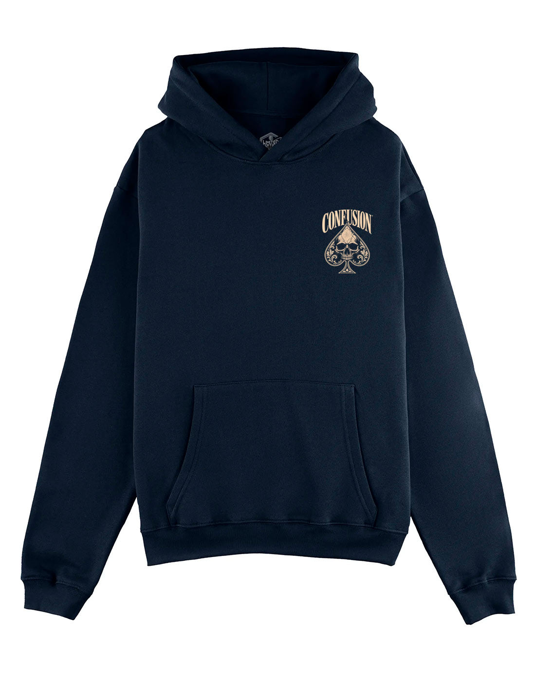 NO LUCK MARITIME BLUE HOODIE