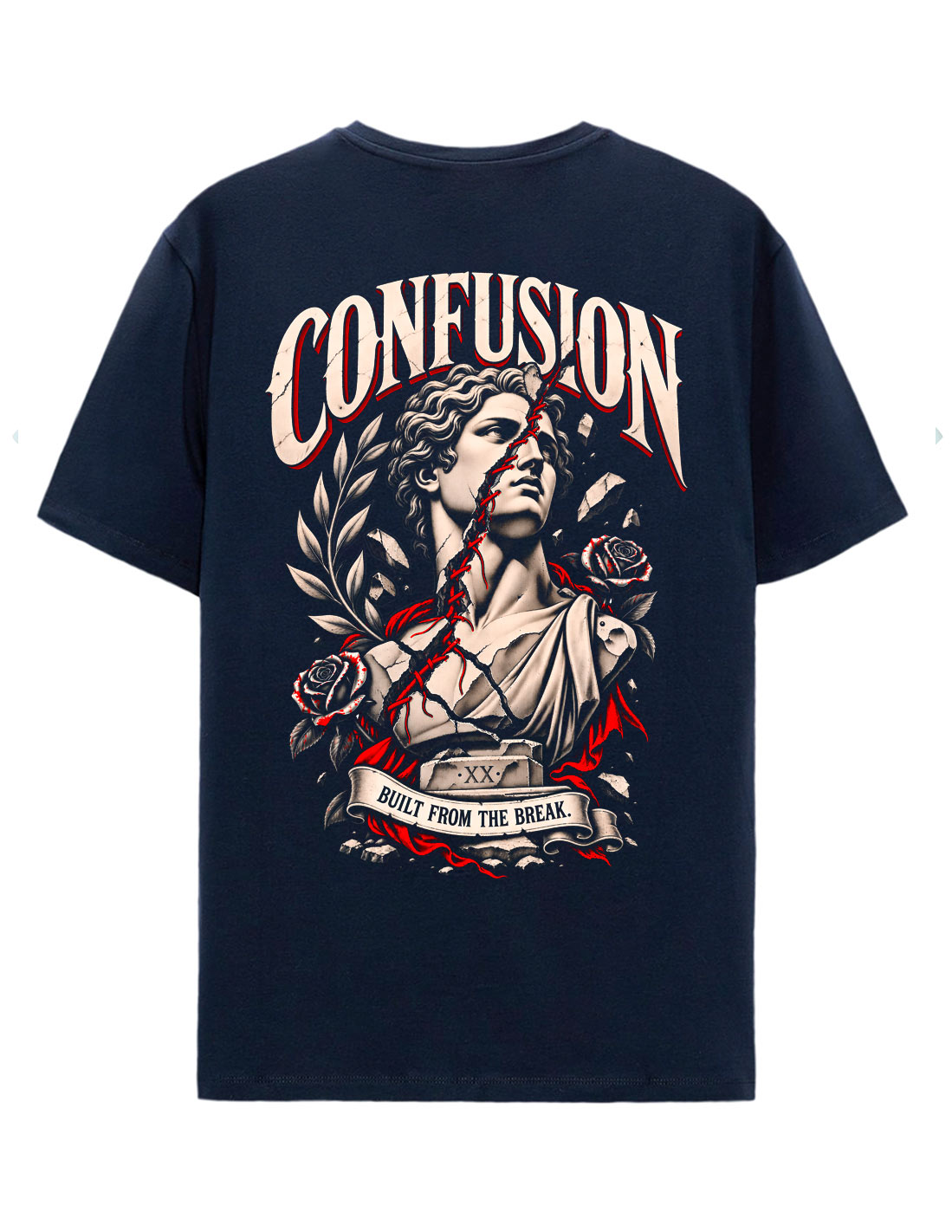 BUILD FROM THE BREAK MARITIME BLUE TSHIRT