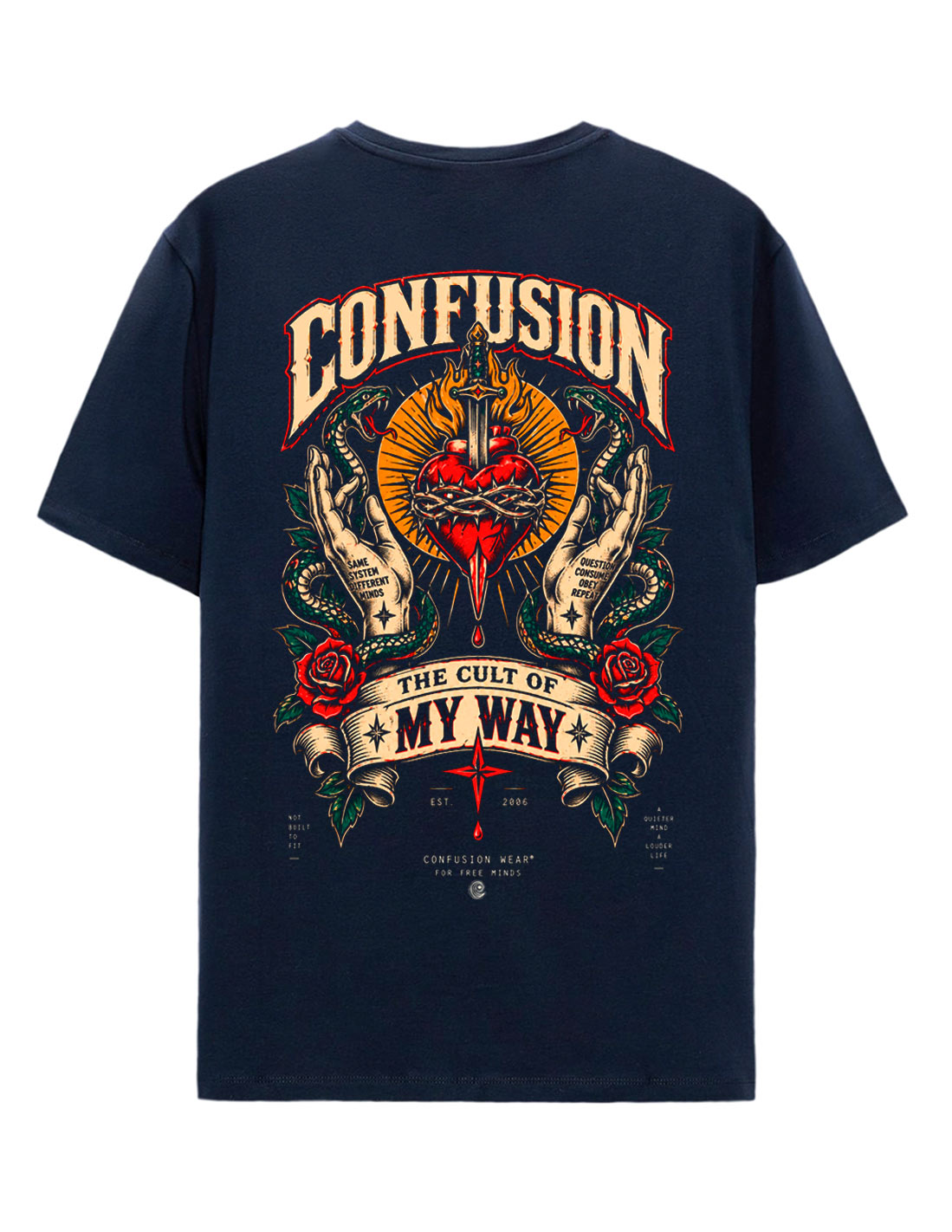 THE CULT MARITIME BLUE TSHIRT