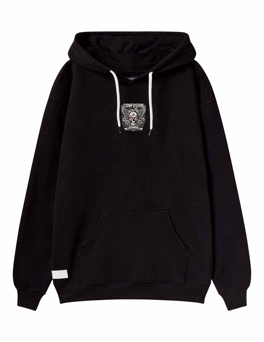 MEMENTO MORI LIBRE BLACK HOODIE